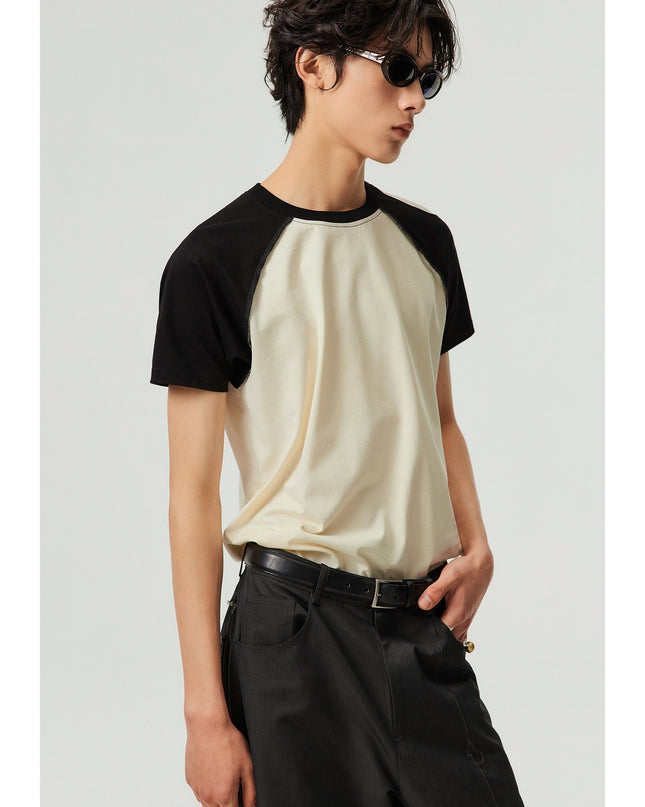 Heavy Round Neck Cultural T-shirt Advertising Shirt
