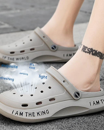 Men's Fashionable Outdoor Lightweight Breathable Casual Beach Slippers