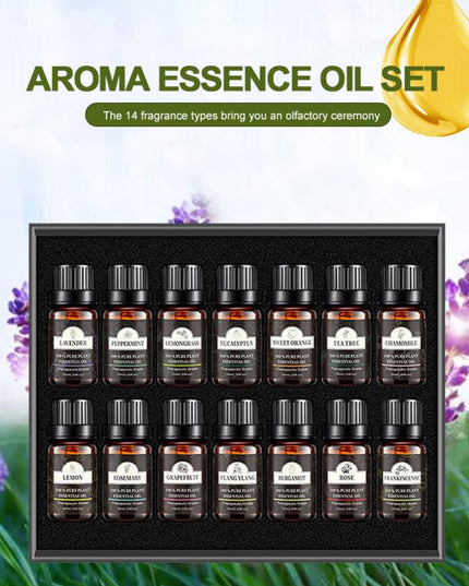 Single Essential Oil Set 10ml Single Essential Oil Plant Aroma Tea Tree