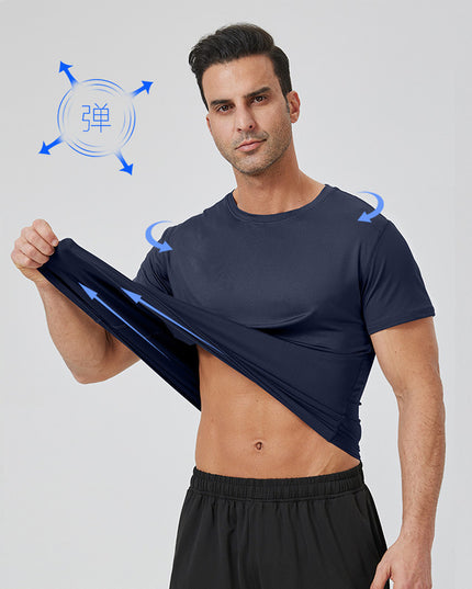 Men's Workout Clothes Training Wear Loose T-shirt