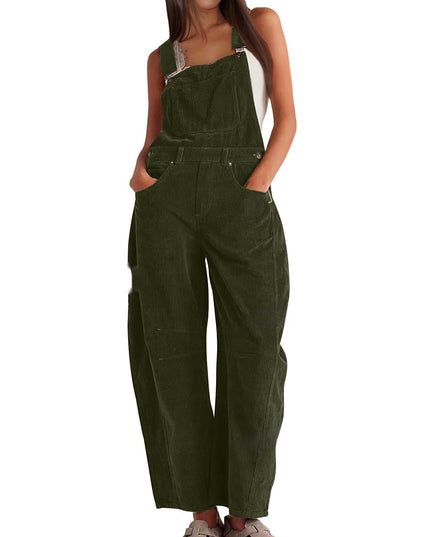European And American Bib Women's Fashion Jumpsuit Women's Loose New