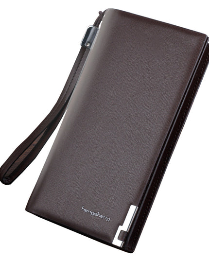 Men's Long Zipper Wallet Clutch Wholesale Clutch