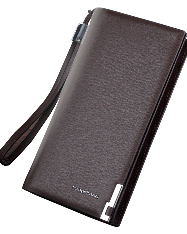 Men's Long Zipper Wallet Clutch Wholesale Clutch