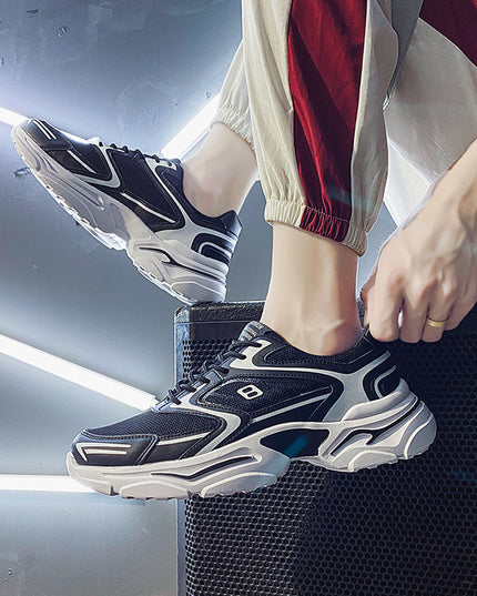 Mesh Hong Kong Style Sports Old Fashion Shoes