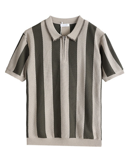Ice Silk Sweater Short Sleeve Summer Men's