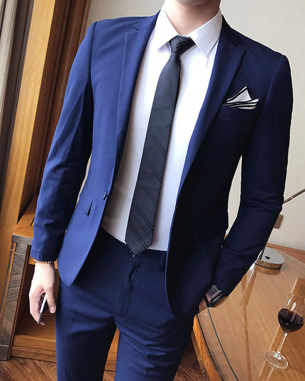 Men's Fashion Casual One Button Suit