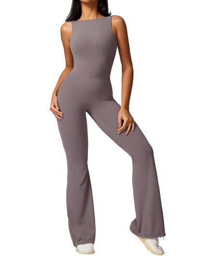 Peach Hip Lifting Sport Yoga Bodysuit Women's Casual