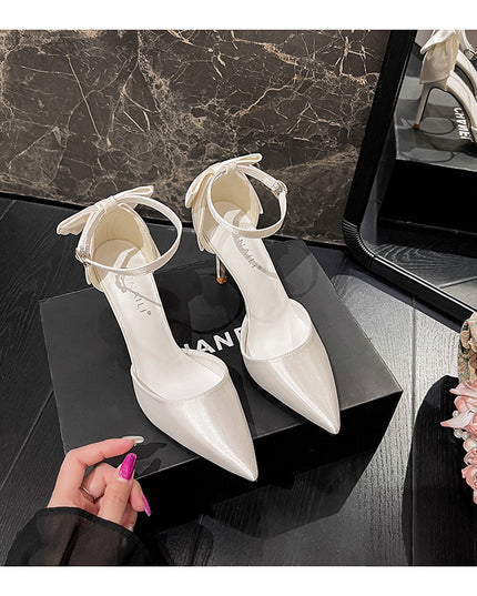 Satin White Wedding Shoes Plus Size