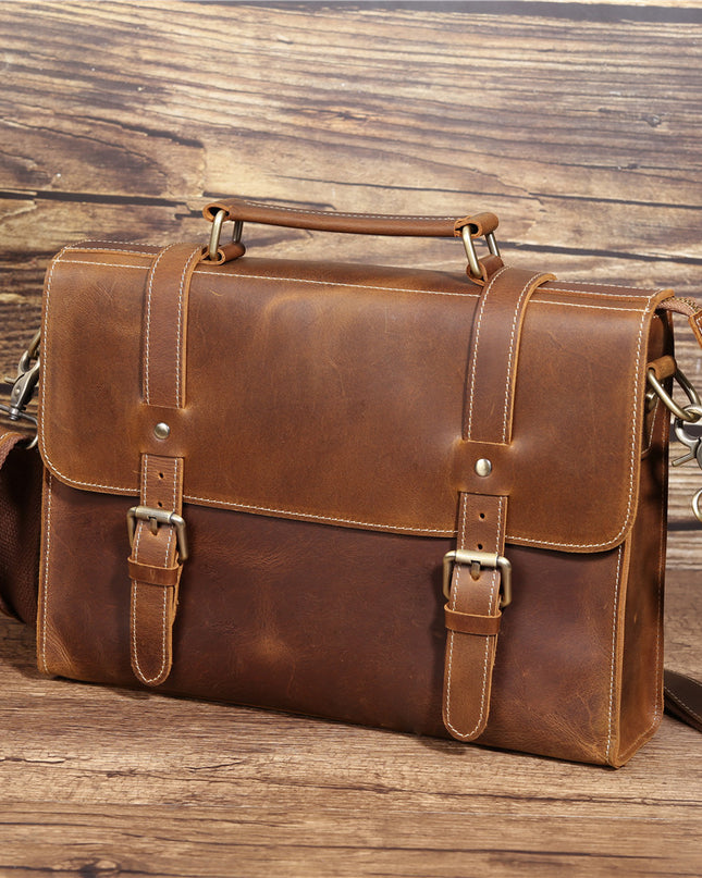 Men's Kumon Vintage Business Handbag