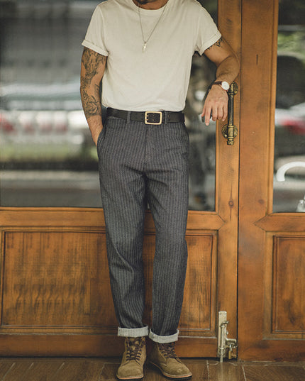American Retro HBT Grey Jeans Straight