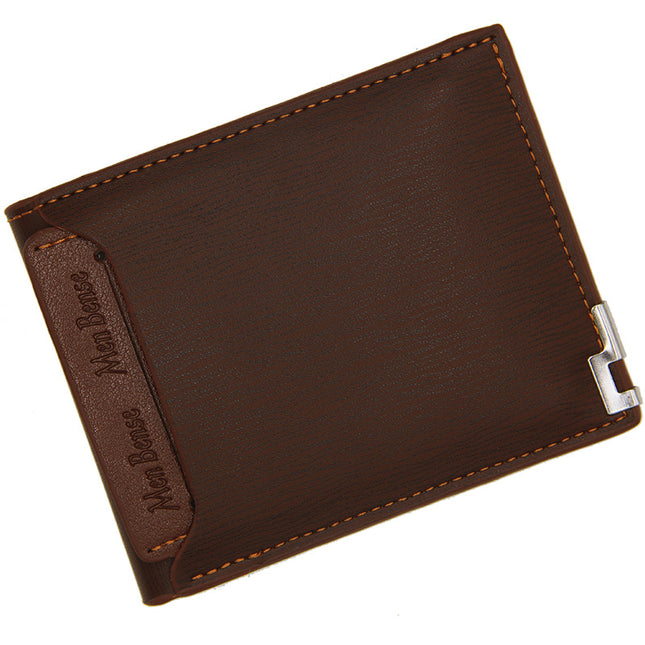 Multifunctional Fashionable And Casual Iron-edge Card-picking Wallet