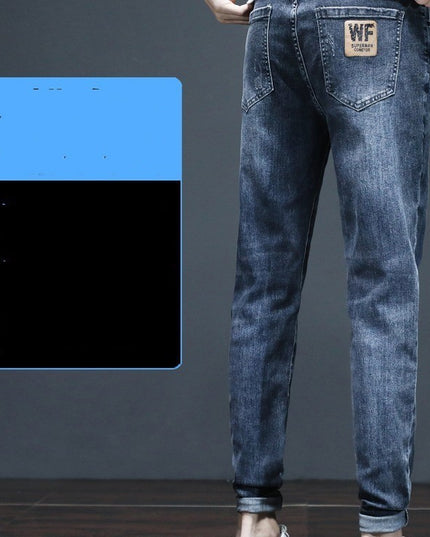 Elastic Straight Spring And Autumn Casual Trousers