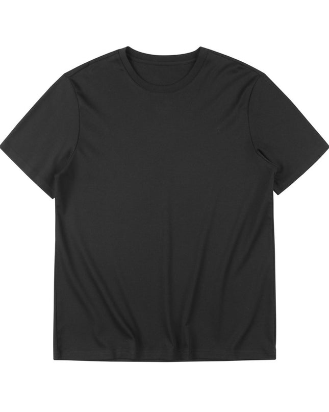Long-staple Cotton Liquid Ammonia Short-sleeved T-shirt