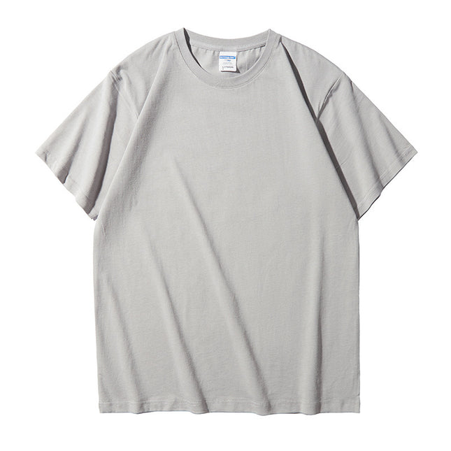 Double Yarn Combed Cotton 210g Blank Light Board T-shirt