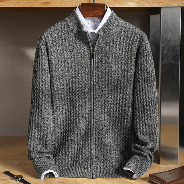 Men's Fashion Casual Pure Wool Sweater