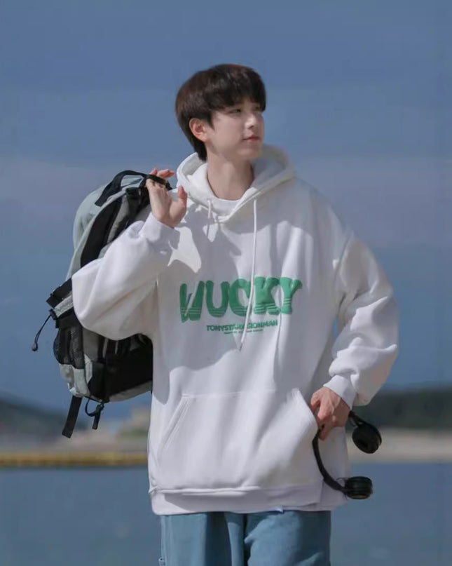 New Autumn Thin Loose Hoodie Men's Hoodie Sweater