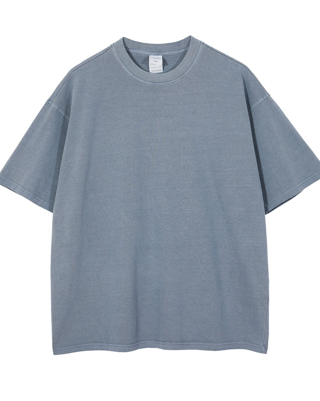 Street Washed Old Retro Short-sleeved Loose