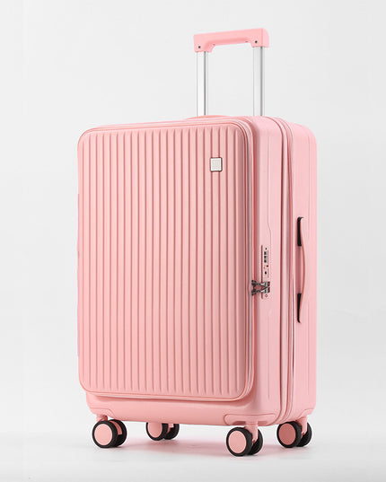 Front Open Luggage 20-inch Boarding Drop-resistant Trolley Case Extended Luggage Case
