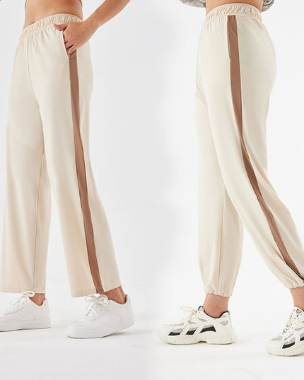 Spring And Summer Cool Sunscreen High Waist Slimming Casual Pants