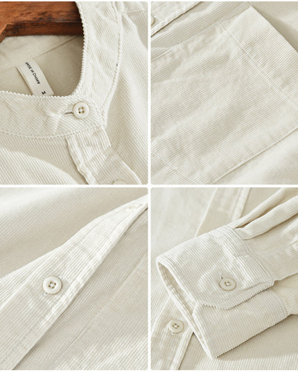 Autumn Loose Corduroy Long Sleeve Shirt