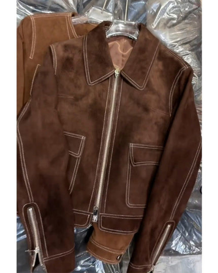 Women's Autumn Long Sleeve Maillard Jacket