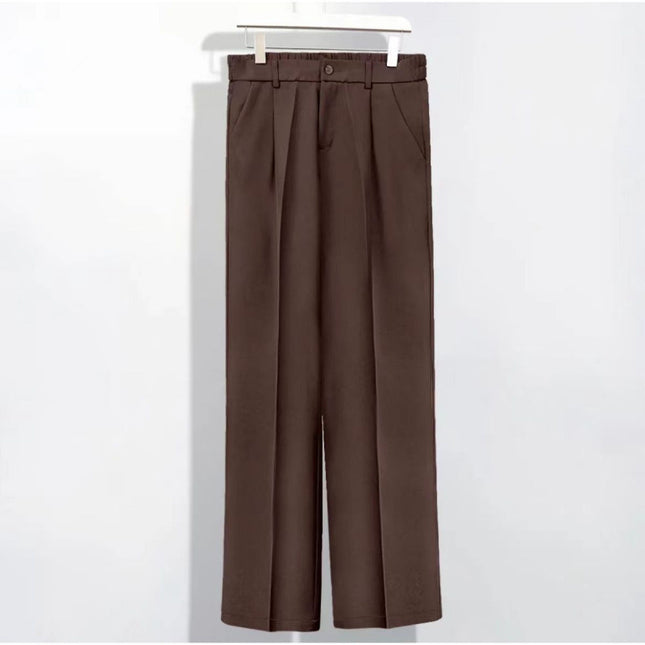 Men's Suit Straight-leg Loose Drooping Casual Pants Trousers