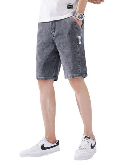 New Loose Straight Elastic Capri Pants