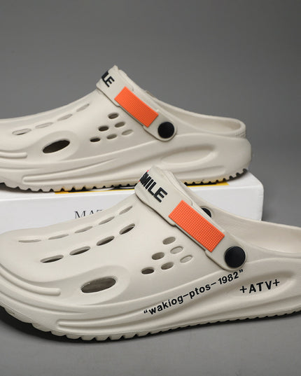 Hole Shoes Men's Indoor And Outdoor Wear