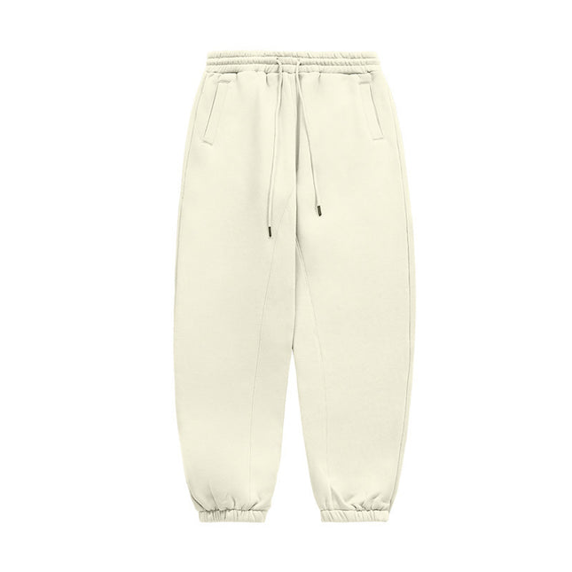 Fleece-lined Thick Hooded 10 Color Fleece Sweater Sweatpants