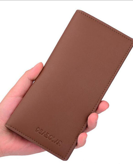 Soft Leather Wallet Two Fold Multi Card Slot