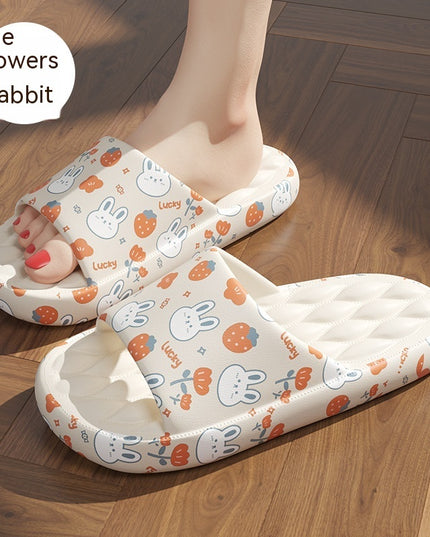 Men's And Women's Fashion Home Bathroom Non-slip Slippers
