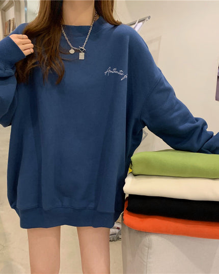 Loose Korean Style Autumn And Winter Leisure Top
