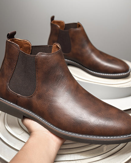 All-matching British Retro Chelsea Boots Men's Shoes