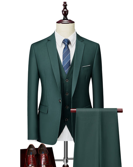 Business Casual Men's Korean Slim Suit