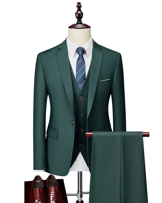 Business Casual Men's Korean Slim Suit