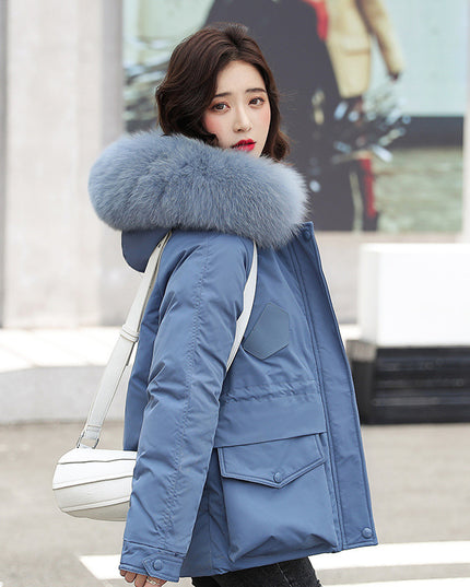 Pie Overcoming Women's Plus Size Women's Autumn And Winter Fur Jacket Women