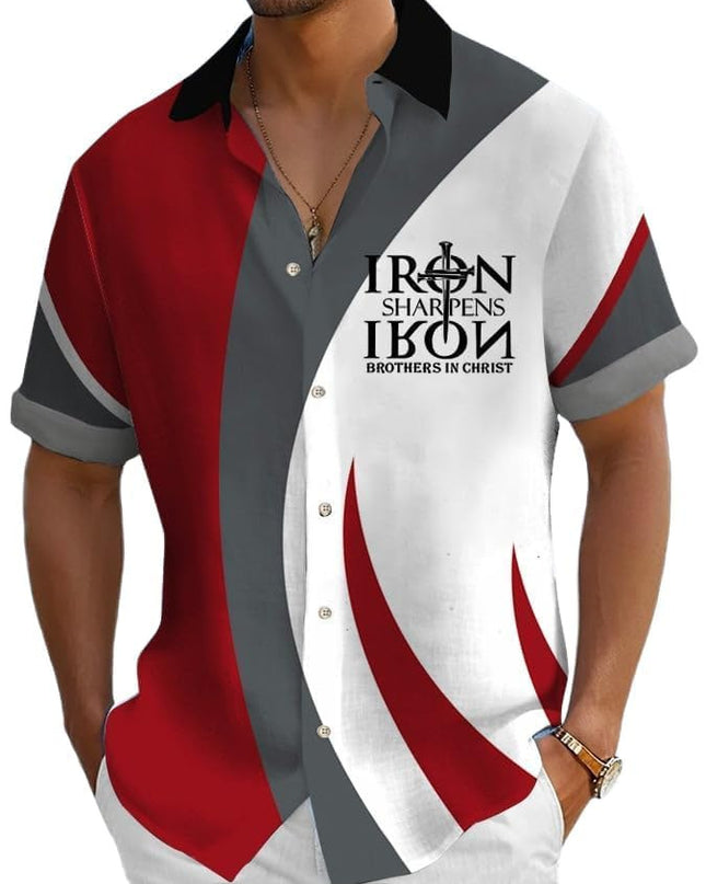 Men's Fashion Hawaiian Digital Printing Shirt