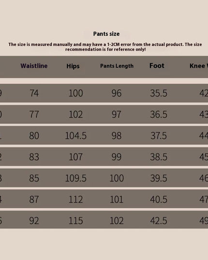 Fashion High Waist Retro Denim Color Casual Pants