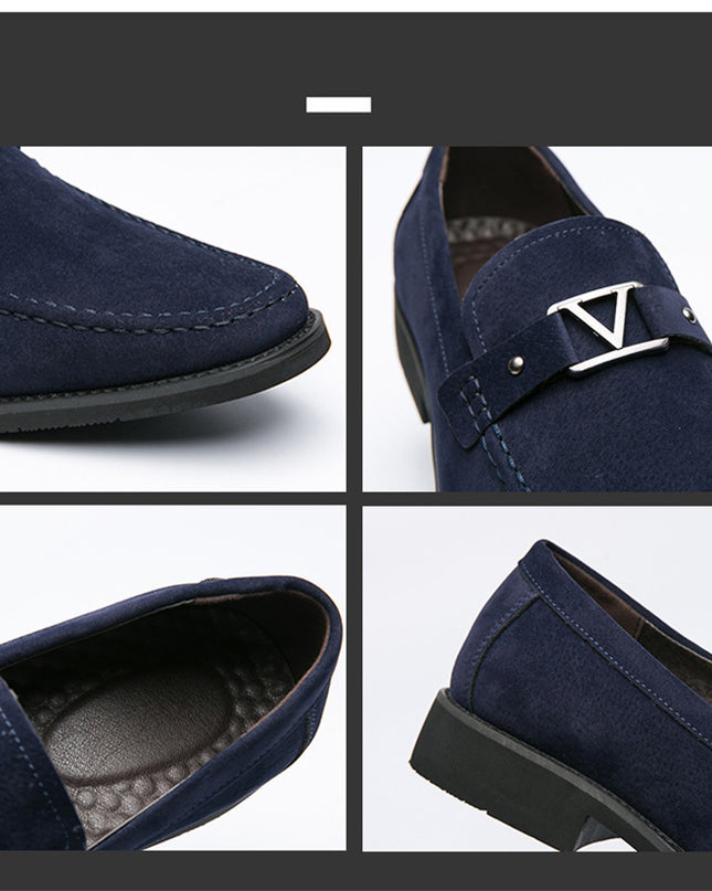 Large Men's Lefu Leather Shoes