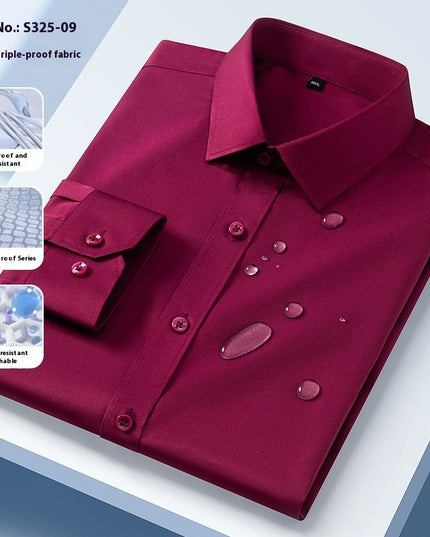 Three-proof Long-sleeved Shirt Men's Clothing