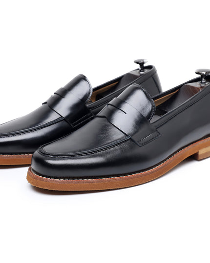 Retro Loafers Genuine Leather Handmade Leisure