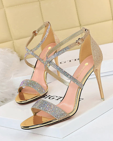 Sandals With Rhinestones