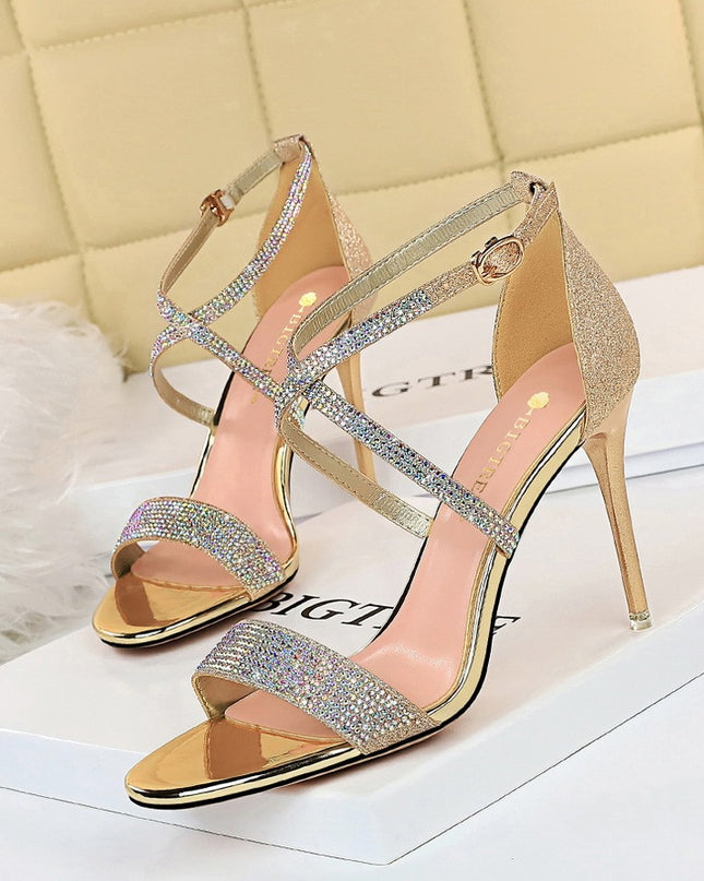 Sandals With Rhinestones
