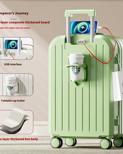 Small Lightweight Password Suitcase Durable Suitcase Trolley Case