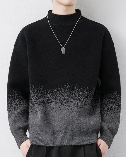 Loose Velvet Thickened Keep Warm Outerwear Woven Sweater