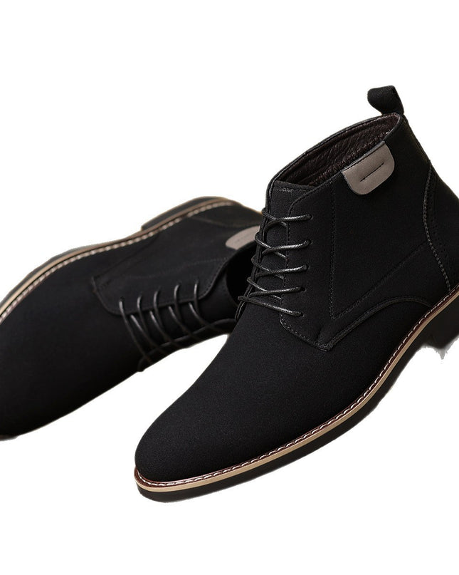Martin Boots Men's British Style High-top Leather Shoes
