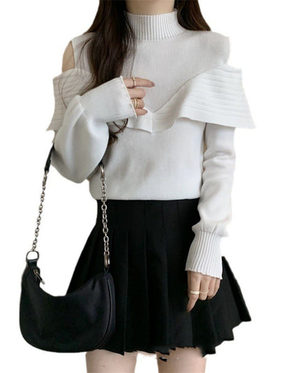 Women's Korean-style Half-turtleneck Bottoming Sweater