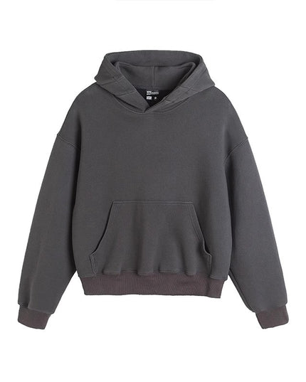 Heavy Profile Cropped Hoodie Men