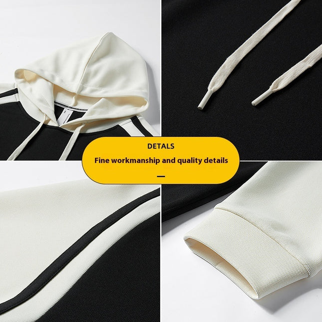 Men's Loose Sports And Leisure Fashionable All-match Hooded Top