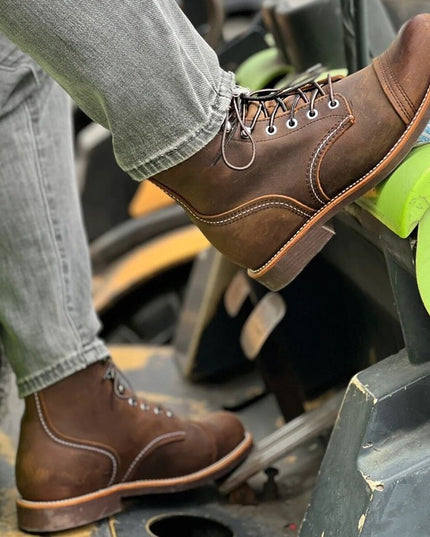 Paratrooper Boots Crazy Horse Leather High-top Outdoor Leisure